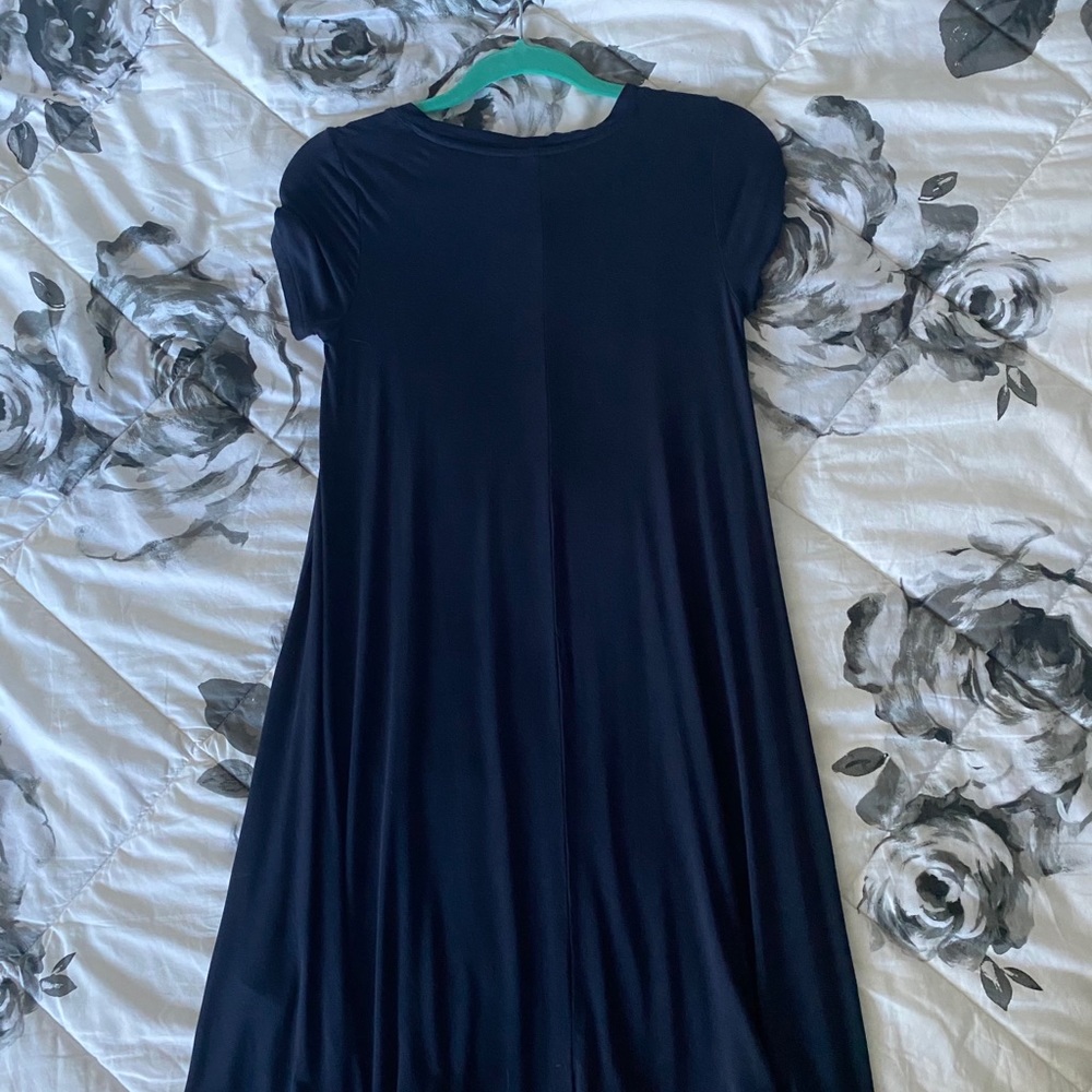 Navy T-shirt Dress